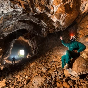 spéléologie à Sainte-Enimie en Lozère dans les Gorges du Tarn 48