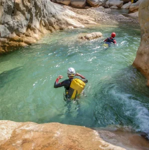 canyoning à Sainte-Enimie en Lozère dans les Gorges du Tarn 48
