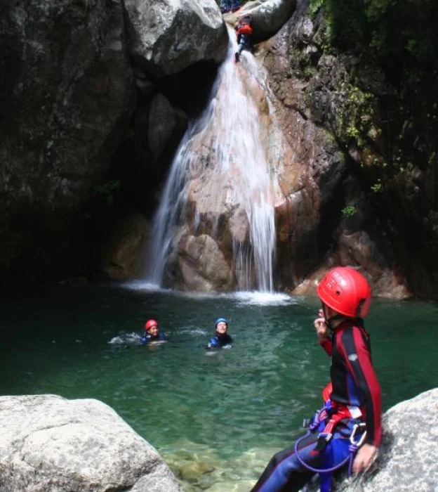 canyoning à Sainte-Enimie en Lozère dans les Gorges du tarn 48